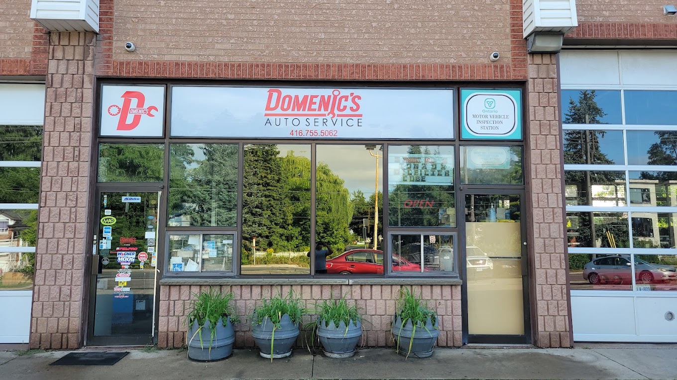 Front of Domenic's Auto Service